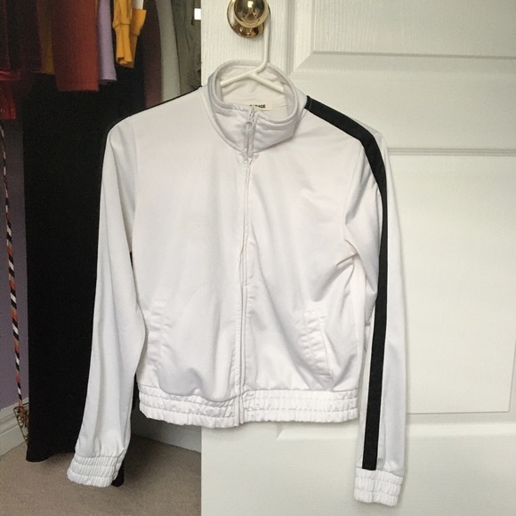 Vintage White Track Jacket - Picture 2 of 3